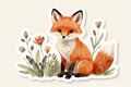 Fox Sticker
