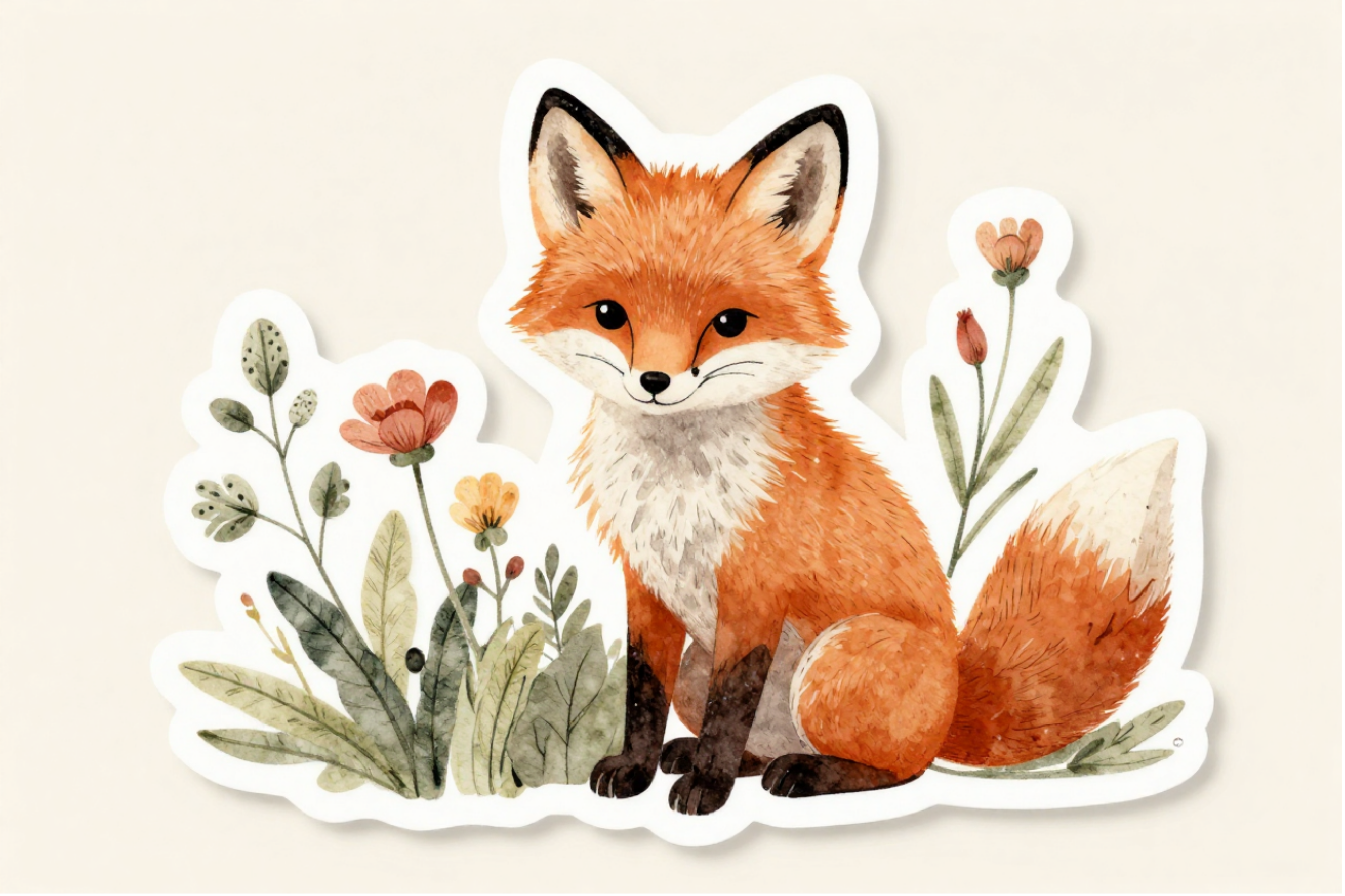 Fox Sticker